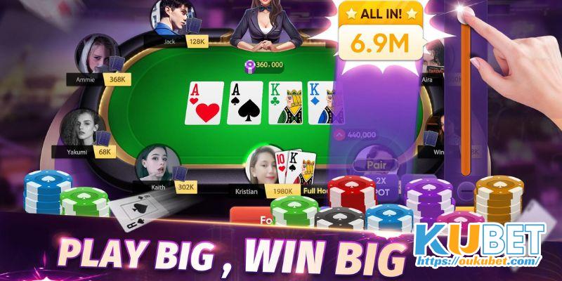 Mẹo chơi Poker online với vị trí hợp lý